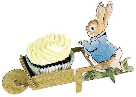 Meri Meri- Peter Rabbit Cupcake Holders, 8-Pack: Amazon.ca: Home & Kitchen Rabbit Cupcakes, Cupcake Holders, Food Decorating, Peter Rabbit Birthday, Rabbit Names, Rabbit Birthday, Peter Rabbit Party, Cake Holder, Cupcake Holder