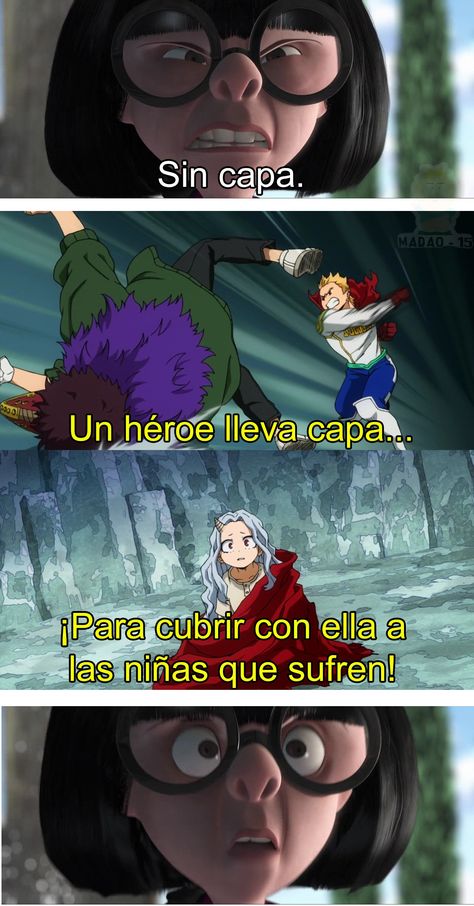 Eri And Mirio Bnha, Boku No Hero Memes, My Hero Academia Eri, Eri My Hero Academia, Eri Bnha, Momo Boku No Hero, Memes Bnha, Bnha Manga, My Hero Academy