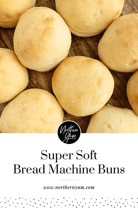 How to Make the Best Bread Machine Buns. How to make the dinner rolls in the bread machine. Super easy and so soft. So delicious right out of the oven. Find the recipe here. #buns #homemade #breadmachine #dinnerrolls #easy Bread Machine Buns, Bread Machine Rolls Recipes, Sandwich Buns Recipe, Buns Homemade, Bread Machine Rolls, Buns Recipe Easy, Bread Machine Recipes Sweet, Homemade Bread Dough, Easy Bread Machine Recipes