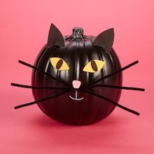 Halloween Dinner Table, Fancy Pumpkins, Michaels Crafts, Charming Kitty, Cat Pumpkins, Costumes 2023, Craft Pumpkins, Spooky Diy, Creative Pumpkin Decorating