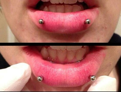 Labret Lateral, Man With Tattoos, Vertical Labret Piercing, Tiki Tattoo, Vertical Labret, Tapers And Plugs, Labret Piercing, Piercing Inspo, Body Jewelry Piercing