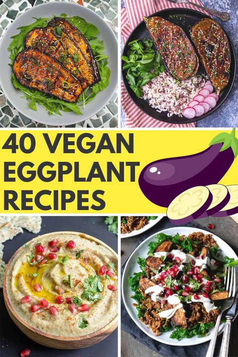 Eggplant Recipes Vegan, Vegetarian Eggplant Recipes, Roasted Eggplant Pasta, Vegan Eggplant Recipes, Aubergine Recipes, Ella Vegan, Vegan Blt Sandwich, Roasted Eggplant Salad, Vegan Moussaka