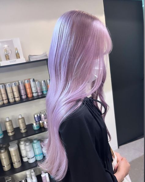 Lavender Hair Colors, White Lavender, Lavender Hair, Hair Brained, Dream Hair, Purple Hair, Hair Goals, Dyed Hair, Hair Inspo