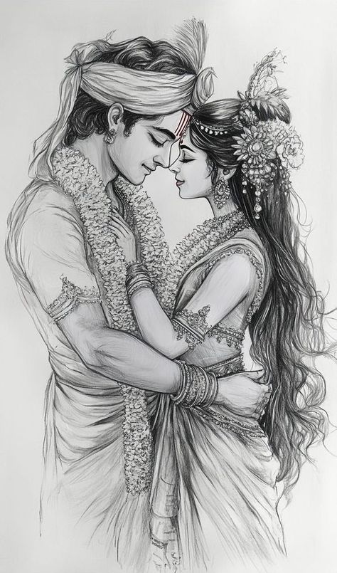 Krishna Sketching, Comic Strip Drawing Ideas, Intricate Sketches, Radha Krishna Sketch, Lord Krishna Sketch, Krishna Sketch, Pencil Creative, Krishna Drawing, Boy Blurred Pic