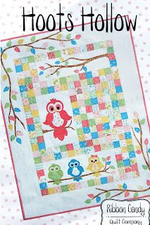 Just Let Me Quilt: The Owls On The Baby Quilt Owl Quilt Pattern, Owl Quilts, Owl Quilt, Mini Quilt Patterns, Monogram Baby, Ribbon Candy, Baby Quilt Pattern, Quilt Sewing Patterns, Owl Baby