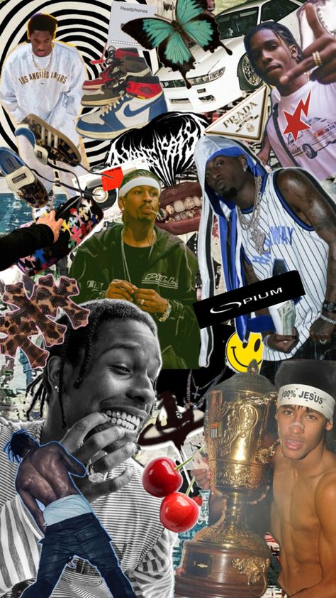 Hip Hop Collage, Streetwear Hip Hop, Messi 10, Graphic Design Fun, Art Inspo, Prada, Hip Hop, Jesus, Graphic Design