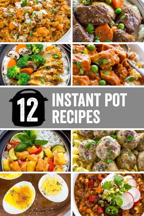 Master your handy multi-use, multi-programmable appliance with these easy Instant Pot recipes. In each dish, you’ll learn how to use the various functions like saute and pressure cooking to create Weight Watchers Instant Pot Recipes, Weight Watchers Instant Pot, Most Pinned Recipes, Weight Watchers Chicken, Most Pinned, Healthy Instant Pot Recipes, Easy Instant Pot Recipes, Recipe Roundup, Instapot Recipes