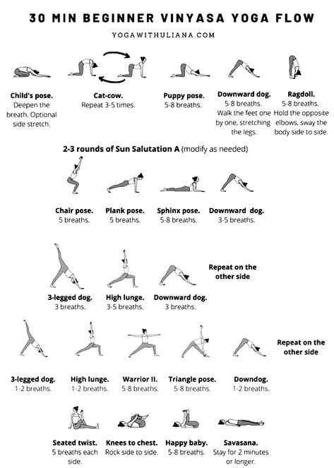 Vinyasa Yoga Sequence, Yoga Teacher Resources, Yoga Flow Sequence, Yoga Routine For Beginners, Morning Yoga Routine, Motivasi Diet, Yoga Guide, Yoga Lessons, Sup Yoga