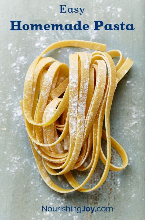 Make Fresh Pasta, Easy Homemade Pasta, Pasta At Home, Homemade Pasta Dough, Makanan Italia, Pasta Easy, Homemade Pasta Recipe, Resep Pasta, Make Pasta