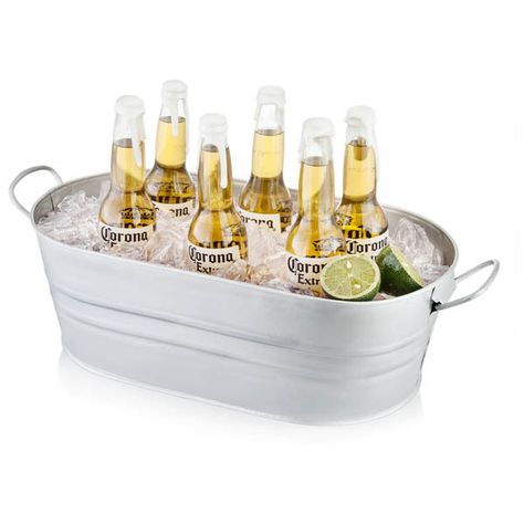 Beer Bucket of Bottles on Ice (3.645 UYU) ❤ liked on Polyvore featuring home, kitchen & dining, bar tools, ice bucket, wine ice bucket, ice pail, beer bucket and ice wine chiller Beer Ice Bucket Ideas, Wine Bucket Ideas, Beer Ice Bucket, Red Wine Cheese, Fake Coffee, Soda Cocktails, Party Ice Bucket, Wine Chiller Bucket, Toddler Birthday Cakes