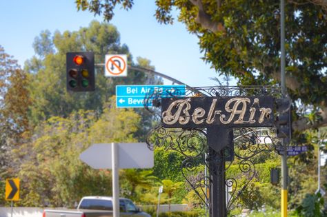 Bel Air Sign, Los Angeles Bel Air Los Angeles, 71 Above Los Angeles, Los Angeles Long Beach, Los Angeles Hollywood Boulevard, Los Angeles Hollywood Sign, Los Angeles Aesthetic, Los Angeles Neighborhoods, Air Signs, Surf City