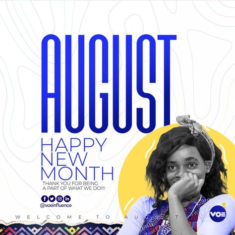 Happy New Month August Design, Happy New Month August, Psd Flyer Templates, New Month, Marketing Tools, Health Benefits, Flyer Template, Happy New, Online Marketing