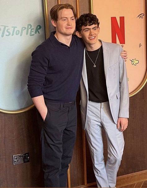 Joe And Kit, Heartstopper Netflix, Kit And Joe, Kit Conner, Heartstopper Cast, Joe Locke, Alice Book, Nick Nelson, Nick And Charlie