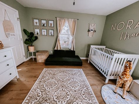 Green And Black Nursery Gender Neutral, Light Green Nursery Gender Neutral, Sage Green Nursery Gender Neutral Woodland, Sage Green Nursery Gender Neutral Accent Wall, Gender Neutral Nursery Green Accent Wall, Green Gender Neutral Nursery, Baby Nursery Gender Neutral, Green Baby Nursery, Nursery Gender Neutral