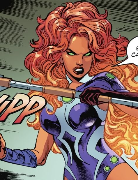 Star Fire Wallpaper, Starfire Comics, Starfire Dc, Fire Wallpaper, Star Fire, Nightwing And Starfire, Dc Comics Girls, Chefs Kiss, Univers Dc