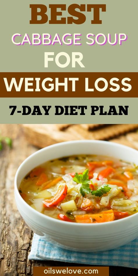 Soup Diet, Cabbage Soup, Diet Plan, Diet