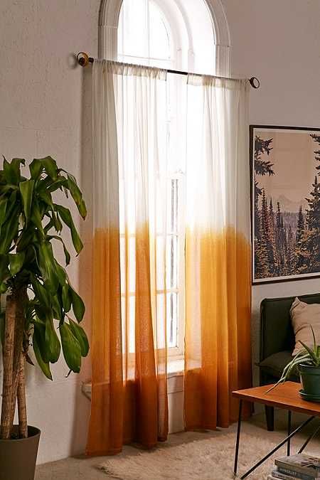 Dip Dye Curtains, Hippy Bedroom, Dye Curtains, Cortinas Boho, Urban Outfitters Curtains, Ombre Curtains, Dining Room Curtains, Bohemian Curtains, Boho Curtains