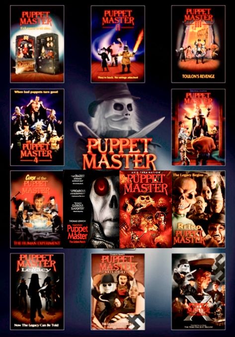 Puppet Master 30th Anniversary Stranger Things Master Of Puppets, Master Of Puppets Poster, Master Of Puppets Metallica, Evil Puppet Master, Large Widget, Thomas Lennon, Meat Puppets, Puppet Master, Rosie Posie