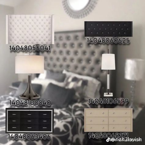 Bloxburg Bedhead Code, Bloxburg Baddie Room Ideas, Bloc Burg Decals, Bloxburg Package Decal Codes, Bloxburg Head Boards Codes, Drawer Decals Bloxburg, Dresser Codes Bloxburg, Bloxburg Bed Headboard Decals, Bloxburg Bed Frame Code