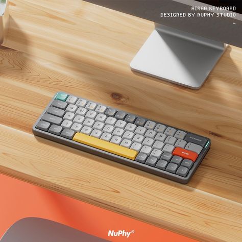 NuPhy® Studio | Only Account (@nuphy.studio) posted on Instagram • Apr 4, 2022 at 12:00pm UTC Nuphy Keyboard, Diy Mechanical Keyboard, Computer Desks For Home, Computer Desk Setup, Desk Setups, Computer Desks, Computer Setup, Desk Set, Room Setup