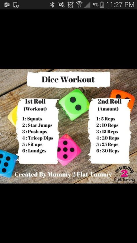 Dice workout Dice Workout Fitness, Kids Workout Games, Workout Games For Adults, Workout Dice, Dice Workout, Bootcamp Games, Fitness Games, Crossfit Kids, Elementary Physical Education