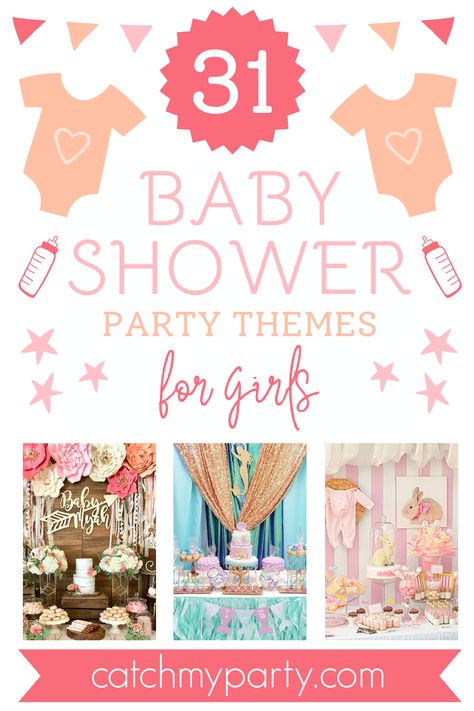 31 MOST POPULAR Girl Baby Shower Themes (2024) Baby Girl Shower Themes Summer, Cute Girl Baby Shower Themes, Girl Themed Baby Shower Ideas, Unique Baby Shower Themes For A Girl, Baby Shower Themes For Girl, Girl Theme Baby Shower Ideas, April Baby Shower Themes, Baby Girl Baby Shower Themes, Girl Baby Shower Themes Unique