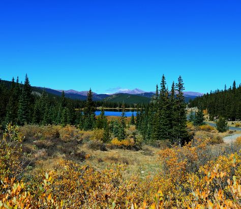 Echo Lake, Mt Evans Road, Colorado, Fall 2016 Colorado Fall, Echo Lake, Fall 2016, Colorado, Lake, Natural Landmarks, Road, Photography, Travel