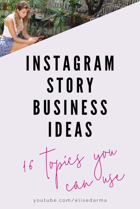 Steal these Instagram Story ideas for your business, plus get my top secret formula for how to increase the ENGAGEMENT of your Instagram Stories. In this video, you'll discover Instagram Story content ideas, Instagram Story ideas for businesses, Instagram Story prompts, what to post on your Instagram Story, and how to use Instagram for business marketing. #instagramtips #socialmediamarketing #instagramforbusiness #instagrammarketing #onlinebusiness Instagram Story Business, Instagram Story Content Ideas, Story Content Ideas, Instagram Story Content, Content Ideas Instagram, Instagram Tricks, Story Content, Instagram For Business, Instagram Business Marketing