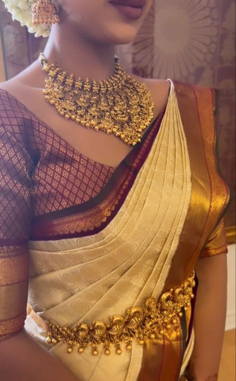 Tamil Engagement Look, Tamil Bridal Saree, Tamil Wedding Aesthetic, Tamil Bride Traditional, South Indian Wedding Aesthetic, Tamil Wedding Saree, Bridal Kanjeevaram Saree, Tamil Weddings, Tamil Saree