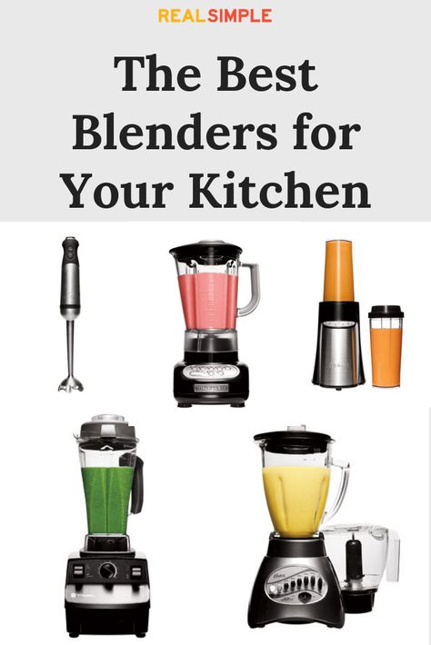 The Best Blender for Your Kitchen | We tested 52 blenders a whirl to find the best.  These five crushed (then frappeed and liquefied) the competition.  See the winners here.  #kitchenappliances #realsimple #musthavekitchengadgets Best Blender, Must Have Kitchen Gadgets, Best Blenders, Hot Soup, Milk Frother, Frozen Drinks, Indian Cooking, Real Simple, Lab