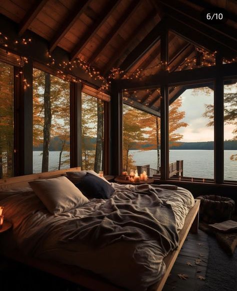 Rustic Industrial Aesthetic, Cozy Room Decor Ideas, Viral Aesthetic, Cabin Rustic, Cozy Bedrooms, Log Cabin Rustic, Bedroom Games, Cosy Room, Luxury Tents