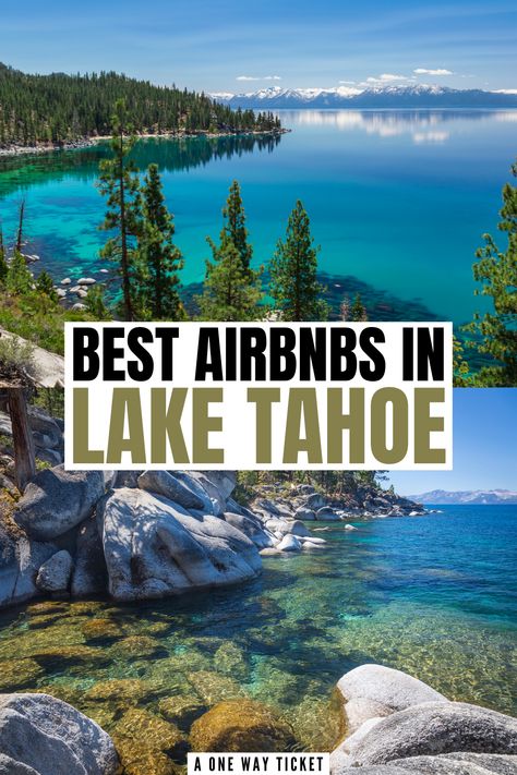 Where To Stay In Lake Tahoe Summer, Best Places To Stay In Lake Tahoe, Lake Tahoe Honeymoon, Lake Tahoe Homes, Kings Beach Lake Tahoe, 2021 Tahoe, Lake Tahoe Trip, Lake Tahoe Resorts, Lake Tahoe Summer