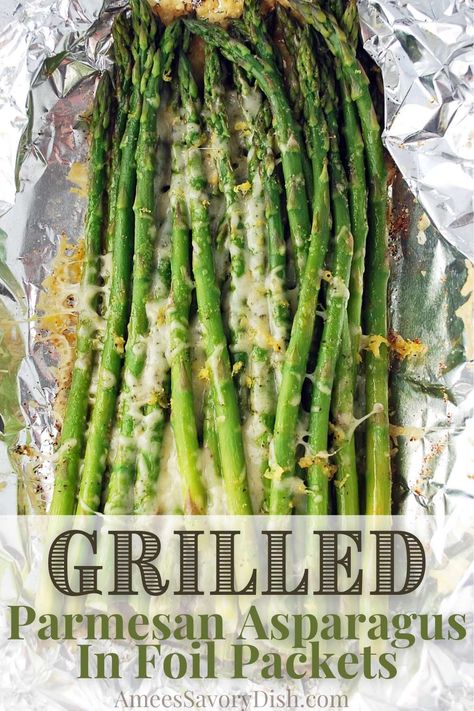 Parmesan Grilled Asparagus Best Asparagus Recipe, Grilled Asparagus Recipes, Parmesan Asparagus, Fresh Asparagus, Grilled Asparagus, Asparagus Recipe, Cooking On The Grill, On The Grill, Grilled Vegetables