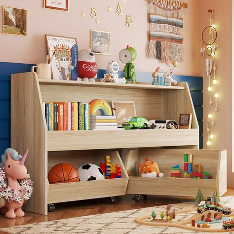 Toys Cabinet, Montessori Toy Storage, Toddler Bookcase, Toy Storage Nursery, Old Tv Stands, Toy Storage Shelves, Toys Organizer, Toy Cabinet, Toy Storage Organizer