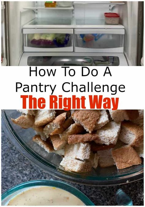 Pantry Challenge Recipes, Pantry Challenge, Family Meal Prep, Homemade Oatmeal, Cooking Challenge, Right And Wrong, Diy Pantry, Homemade Yogurt, Bariatric Recipes