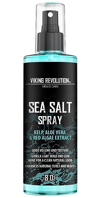 Viking Revolution Sea Salt Spray for Hair Men - Hair Texturizing Spray with Kelp, Aloe Vera & Red Algae Extract - Surf Spray to Add Volume and Texture - Sea Salt Spray for Men Beach Hair Spray - 8oz #ad #amazon #seasaltspray #menhaircare Salt Spray For Hair, Best Texturizing Spray, Salt Spray Hair, Sea Salt Spray For Hair, Sea Salt Hair, Spray For Hair, Beards And Mustaches, Enhance Natural Curls, Surf Spray