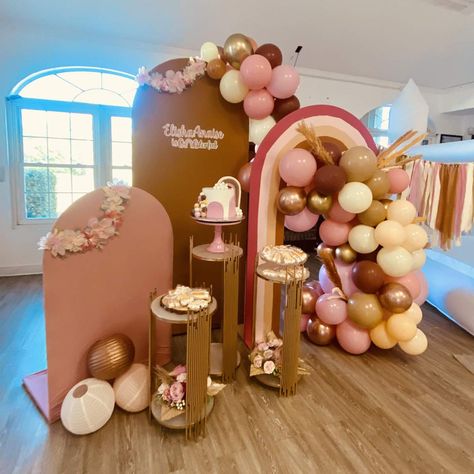 Isn’t She Lovely Isn’t She Wonderful Birthday Decor, Isnt She Lovely Isnt She Wonderful, Isn’t She Onederful Birthday Decor, Isn’t She Wonderful 1st Birthday, Isnt She Onederful Birthday Theme, Onederful Party, Rainbow Themed Birthday Party, Birthday Boho, 1st Birthday Photos