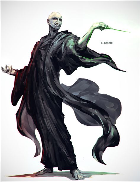 Voldemort Concept Art, Voldemort Drawing, Lord Voldemort Art, Harry Potter Spells, Yer A Wizard Harry, Harry Potter Artwork, Harry Potter Magic, Art Album, Harry Potter Drawings