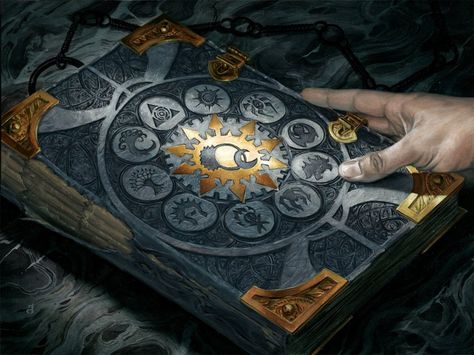 Tome of Variance | GM Binder D D Items, Mtg Art, Fantasy Props, Magic Book, Magic Art, Fantastic Art, Spell Book, Fantasy Artwork, Magic The Gathering