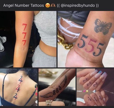 888 Angel Number Tattoo Ideas, 1111 Angel Number Tattoo, Angel Number Tattoo Designs, 555 Angel Numbers Tattoo, 4444 Angel Numbers Tattoo, 333 Angel Number Tattoo, Angel Number Tattoos, Angel Number Tattoo Ideas, Angel Numbers Tattoo