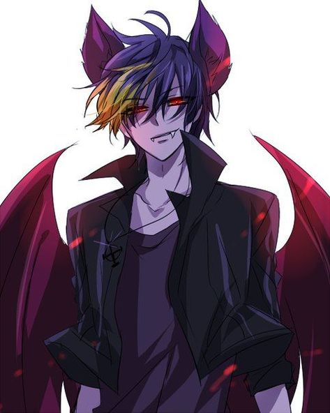 Poses Manga, Anime Demon Boy, 얼굴 그리기, Anime Monsters, Anime Devil, Evil Anime, Dark Anime Guys, Anime Wolf