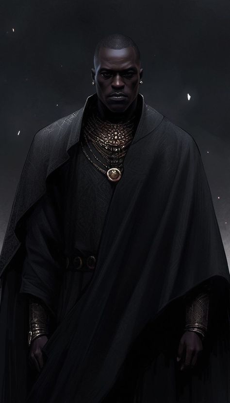 4k Resolution Wallpapers, Afrofuturism Art, Black Mage, Black God, Creation Art, Black Comics, Character Inspiration Male, Afrocentric Art, Black Characters