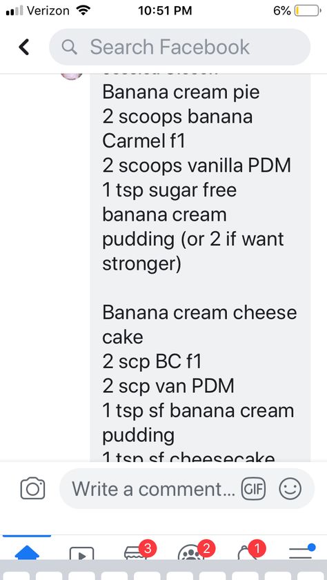 Herbalife Banana Pudding Shake, Herbalife Banana Caramel Recipes, Herbalife Pins, Shake Ideas, Maple Donuts, Creative Drinks, Herbalife Shakes, Banana Cream Pudding, Herbalife Nutrition Club