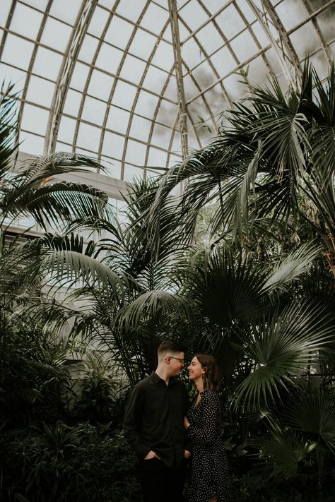 Franklin Park Conservatory Wedding, Garden Engagement Photos, Franklin Park Conservatory, Columbus Ohio Wedding, Cute Engagement Photos, Garden Engagement, Engagement Poses, Engagement Inspiration, Wedding Engagement Photos