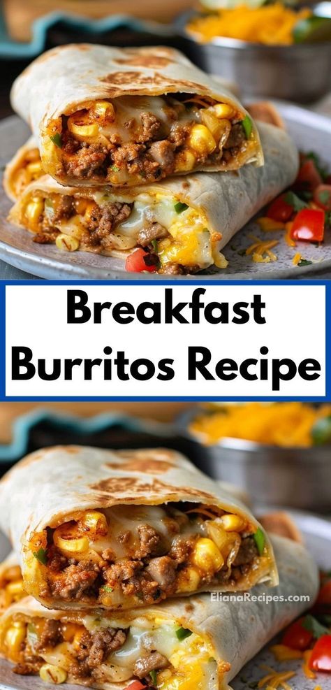 Looking for a tasty breakfast? This Breakfast Burritos Recipe is perfect! Easy to make and healthy, it's one of the best breakfast recipes ideas. Enjoy these delicious burritos for breakfast or even breakfast for dinner. Easy Breakfast Burrito Recipe, Top Breakfast Recipes, Breakfast Burrito Recipe, Easy Breakfast Burritos, Burrito Recipe, Breakfast Burritos Recipe, Breakfast Burrito, Burritos Recipe, Cooked Breakfast