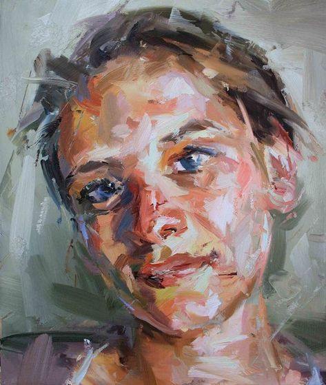 How to Perfect your Impasto Painting Paul Wright, Direct Painting, Draw Portrait, Draw Faces, Paintings Ideas, Portrait Paintings, Impasto Painting, Gcse Art, Digital Painting Tutorials