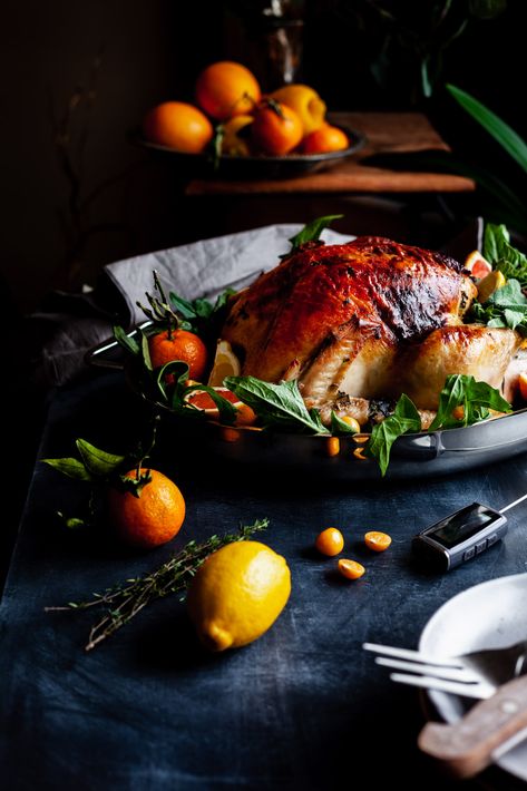 Citrus Herb And Butter Turkey Xmas Turkey, Butter Turkey, Christmas Roast, Turkey Photography, Turkey Broth, Turkey Meat, Turkey Recipe, Mango Recipes, Barbecue Party