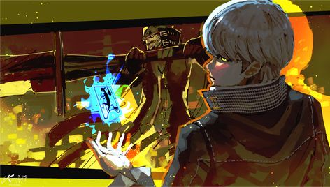 Yu Narukami, Funny Banner, Shin Megami Tensei Persona, Jojo Parts, Shin Megami Tensei, Persona 4, Character Design Male, Video Game Characters, Persona 5