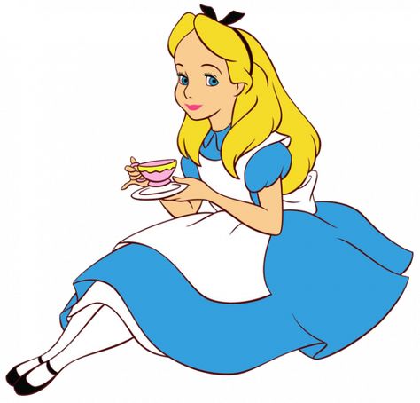 Alice In Wonderland, I Hope, Clip Art, Cake, Blue, Art