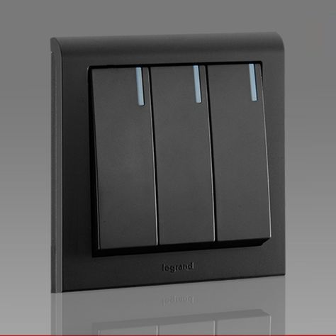 Switch Board, Home Switch, Smart House, Air Purifier, Light Switch, Smart Home, Classic Black, Locker Storage, Electricity